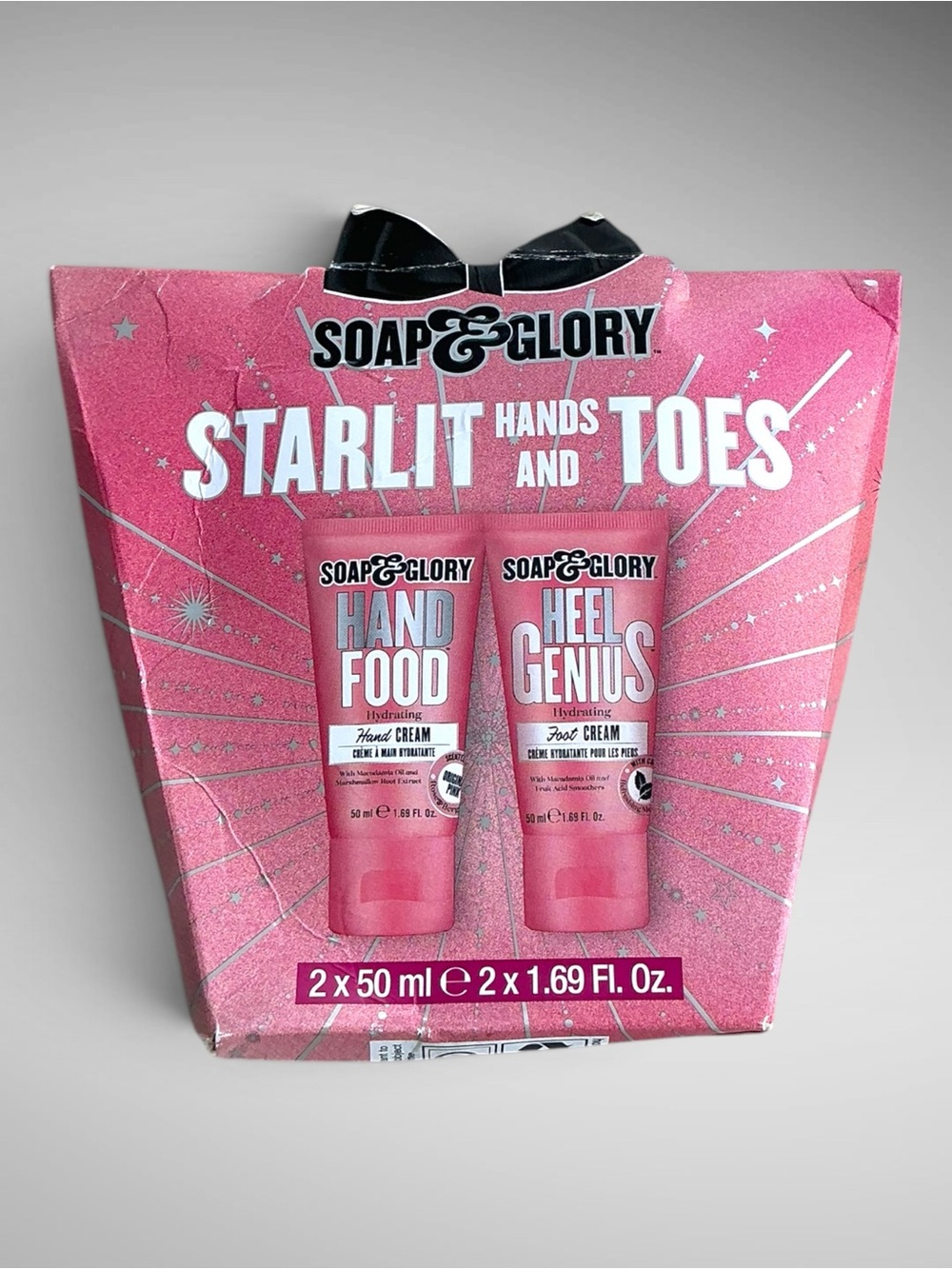 Soap & Glory Starlit Hands & Toes Hand Foot Cream Gift Set New